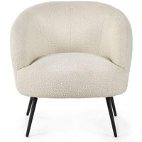 Click to view product details and reviews for Gigi Ivory Boucle Fabric Accent Chair. Click to view product details and reviews for Gigi Ivory Boucle Fabric Accent Chair.