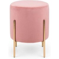 Click to view product details and reviews for Harrogate Pink Round Fabric Upholstered Stool. Click to view product details and reviews for Harrogate Pink Round Fabric Upholstered Stool.