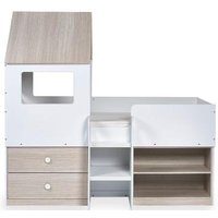 Click to view product details and reviews for Orpheus White And Wood Effect Kids Midsleeper Bed. Click to view product details and reviews for Orpheus White And Wood Effect Kids Midsleeper Bed.