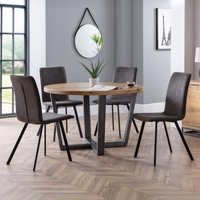 Click to view product details and reviews for Brooklyn Oak 4 Seater Round Dining Set With 4 Monroe Chairs. Click to view product details and reviews for Brooklyn Oak 4 Seater Round Dining Set With 4 Monroe Chairs.