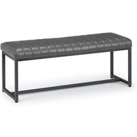 Click to view product details and reviews for Brooklyn Charcoal Faux Leather Dining Bench. Click to view product details and reviews for Brooklyn Charcoal Faux Leather Dining Bench.