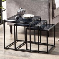 Click to view product details and reviews for Chicago Smoked Glass Nest Of 3 Tables. Click to view product details and reviews for Chicago Smoked Glass Nest Of 3 Tables.