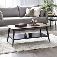 Click to view product details and reviews for Findlay Walnut 110cm Coffee Table With Shelf. Click to view product details and reviews for Findlay Walnut 110cm Coffee Table With Shelf.