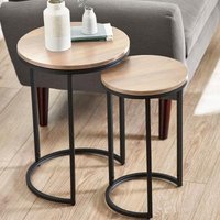 Click to view product details and reviews for Tribeca Oak Round Nest Of 2 Tables. Click to view product details and reviews for Tribeca Oak Round Nest Of 2 Tables.