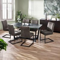 Click to view product details and reviews for Olympus Black Marble Effect 6 Seater Dining Table. Click to view product details and reviews for Olympus Black Marble Effect 6 Seater Dining Table.