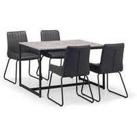 Click to view product details and reviews for Staten Concrete Effect 4 Seater Dining Set With Soho 4 Chairs. Click to view product details and reviews for Staten Concrete Effect 4 Seater Dining Set With Soho 4 Chairs.