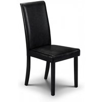 Click to view product details and reviews for 2 X Hudson Black Faux Leather Dining Chair. Click to view product details and reviews for 2 X Hudson Black Faux Leather Dining Chair.