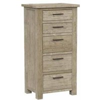 Click to view product details and reviews for Washed Grey Reclaimed Pine 5 Drawer Tall Chest. Click to view product details and reviews for Washed Grey Reclaimed Pine 5 Drawer Tall Chest.