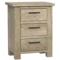 Click to view product details and reviews for Washed Grey Reclaimed Pine 3 Drawer Bedside Cabinet. Click to view product details and reviews for Washed Grey Reclaimed Pine 3 Drawer Bedside Cabinet.