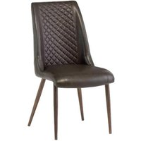 Click to view product details and reviews for 2 X Amber Dark Brown Faux Leather Dining Chair. Click to view product details and reviews for 2 X Amber Dark Brown Faux Leather Dining Chair.