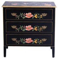 Click to view product details and reviews for Meerut Black Lyre Bird Design 3 Drawer Small Chest. Click to view product details and reviews for Meerut Black Lyre Bird Design 3 Drawer Small Chest.