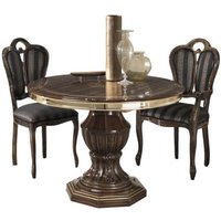 Click to view product details and reviews for New Venus Walnut Italian Round Dining Set With 2 Giglio Chairs. Click to view product details and reviews for New Venus Walnut Italian Round Dining Set With 2 Giglio Chairs.