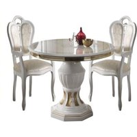 Click to view product details and reviews for Betty White Italian Extending Round Dining Set With 2 Giglio Chair. Click to view product details and reviews for Betty White Italian Extending Round Dining Set With 2 Giglio Chair.