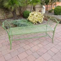Click to view product details and reviews for Antique Green Metal Garden Bench. Click to view product details and reviews for Antique Green Metal Garden Bench.