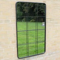 Click to view product details and reviews for Black Curved Metal Garden Mirror. Click to view product details and reviews for Black Curved Metal Garden Mirror.
