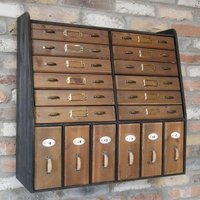 Click to view product details and reviews for Dutch Wooden Multi Drawer Wall Storage Unit. Click to view product details and reviews for Dutch Wooden Multi Drawer Wall Storage Unit.