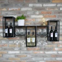 Click to view product details and reviews for Dutch Black Metal Wine Wall Cabinet. Click to view product details and reviews for Dutch Black Metal Wine Wall Cabinet.