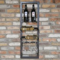 Click to view product details and reviews for Dutch Black Metal Wine Tall Wall Unit. Click to view product details and reviews for Dutch Black Metal Wine Tall Wall Unit.