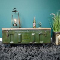 Click to view product details and reviews for Dutch Military Green Metal And Mango Wood Coffee Table. Click to view product details and reviews for Dutch Military Green Metal And Mango Wood Coffee Table.