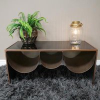 Click to view product details and reviews for Dutch Black Glass And Metal Low Side Table. Click to view product details and reviews for Dutch Black Glass And Metal Low Side Table.