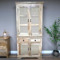 Click to view product details and reviews for Dutch Mango Wood And Rattan Tall Hall Cabinet. Click to view product details and reviews for Dutch Mango Wood And Rattan Tall Hall Cabinet.