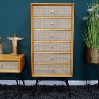 Click to view product details and reviews for Dutch Wood And Rattan 6 Drawer Tallboy Chest. Click to view product details and reviews for Dutch Wood And Rattan 6 Drawer Tallboy Chest.