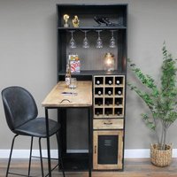 Click to view product details and reviews for Dutch Mango Wood And Black Metal Large Bar Cabinet. Click to view product details and reviews for Dutch Mango Wood And Black Metal Large Bar Cabinet.