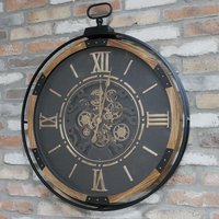 Click to view product details and reviews for Industrial Black Round Clock With Cogs. Click to view product details and reviews for Industrial Black Round Clock With Cogs.