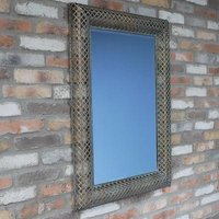 Click to view product details and reviews for Rustic Gold Metal Rectangular Wall Mirror Set Of 2. Click to view product details and reviews for Rustic Gold Metal Rectangular Wall Mirror Set Of 2.