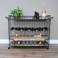 Click to view product details and reviews for Dutch Metal And Wood Wine Trolley. Click to view product details and reviews for Dutch Metal And Wood Wine Trolley.
