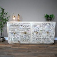 Click to view product details and reviews for Dutch Reclaimed Wood Carved 4 Door Large Sideboard 180cm. Click to view product details and reviews for Dutch Reclaimed Wood Carved 4 Door Large Sideboard 180cm.