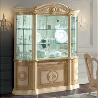 Click to view product details and reviews for Camel Aida Ivory Italian 4 Door Display Cabinet. Click to view product details and reviews for Camel Aida Ivory Italian 4 Door Display Cabinet.