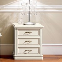 Click to view product details and reviews for Camel Nostalgia Bianco Antico Italian 3 Drawer Bedside Cabinet. Click to view product details and reviews for Camel Nostalgia Bianco Antico Italian 3 Drawer Bedside Cabinet.
