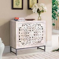 Click to view product details and reviews for Quintana Washed Carved Mango Wood 2 Door Small Sideboard 80cm. Click to view product details and reviews for Quintana Washed Carved Mango Wood 2 Door Small Sideboard 80cm.