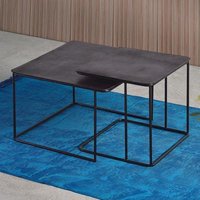 Click to view product details and reviews for Kingalamila Grey Metal Square Coffee Table Set Of 2. Click to view product details and reviews for Kingalamila Grey Metal Square Coffee Table Set Of 2.