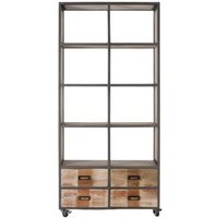 Click to view product details and reviews for Netawaka Industrial Style Recycled Wood Bookcase. Click to view product details and reviews for Netawaka Industrial Style Recycled Wood Bookcase.