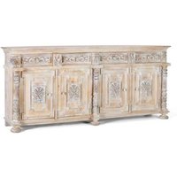 Click to view product details and reviews for Halambres Distressed Carved Mango Wood 4 Door Extra Large Sideboard 225cm. Click to view product details and reviews for Halambres Distressed Carved Mango Wood 4 Door Extra Large Sideboard 225cm.