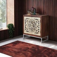 Click to view product details and reviews for Jush Carved Dark Mango Wood 2 Door Small Sideboard 80cm. Click to view product details and reviews for Jush Carved Dark Mango Wood 2 Door Small Sideboard 80cm.