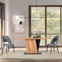 Click to view product details and reviews for Brescia Acacia Wood 6 Seater Pedestal Dining Table 190cm. Click to view product details and reviews for Brescia Acacia Wood 6 Seater Pedestal Dining Table 190cm.