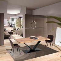 Click to view product details and reviews for Nuoro Acacia Wood And Metal 8 Seater Pedestal Dining Table 200cm. Click to view product details and reviews for Nuoro Acacia Wood And Metal 8 Seater Pedestal Dining Table 200cm.