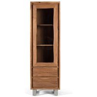 Click to view product details and reviews for Monza Natural Acacia Wood 1 Door Narrow Display Cabinet. Click to view product details and reviews for Monza Natural Acacia Wood 1 Door Narrow Display Cabinet.