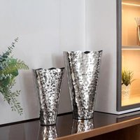 Click to view product details and reviews for Pierre Silver Hammered Effect Metal Vase Set Of 2. Click to view product details and reviews for Pierre Silver Hammered Effect Metal Vase Set Of 2.