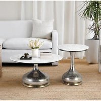 Click to view product details and reviews for Perugia White Marble Round Side Table Set Of 2. Click to view product details and reviews for Perugia White Marble Round Side Table Set Of 2.