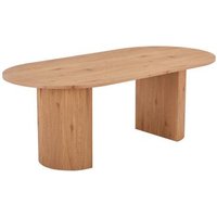 Click to view product details and reviews for Boavista Natural Wood 8 Seater Fluted Oval Double Pedestal Dining Table 210cm. Click to view product details and reviews for Boavista Natural Wood 8 Seater Fluted Oval Double Pedestal Dining Table 210cm.