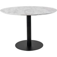 Click to view product details and reviews for Bolzano White Marble Effect 4 Seater Black Pedestal Round Dining Table 110cm. Click to view product details and reviews for Bolzano White Marble Effect 4 Seater Black Pedestal Round Dining Table 110cm.