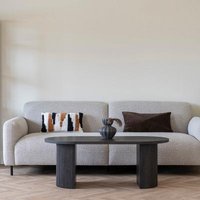 Click to view product details and reviews for Boavista Dark Wood Fluted Oval Coffee Table. Click to view product details and reviews for Boavista Dark Wood Fluted Oval Coffee Table.