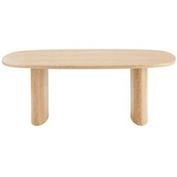 Click to view product details and reviews for Serra Natural Wood 8 Seater Oval Double Pedestal Dining Table 210cm. Click to view product details and reviews for Serra Natural Wood 8 Seater Oval Double Pedestal Dining Table 210cm.