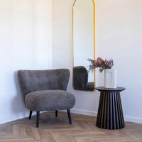 Click to view product details and reviews for Covelo Brown Fabric Lounge Chair. Click to view product details and reviews for Covelo Brown Fabric Lounge Chair.