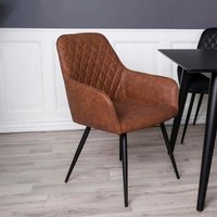 Click to view product details and reviews for 2 X Harbo Vintage Brown Faux Leather Dining Chair. Click to view product details and reviews for 2 X Harbo Vintage Brown Faux Leather Dining Chair.