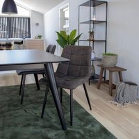 Click to view product details and reviews for 2 X Middelfart Dark Grey Fabric Dining Chair. Click to view product details and reviews for 2 X Middelfart Dark Grey Fabric Dining Chair.